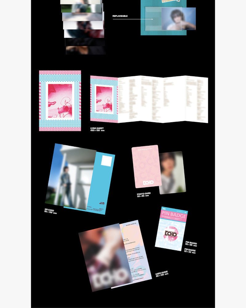 JIN (BTS) - 2ème mini album 'Echo' (version Weverse Albums)