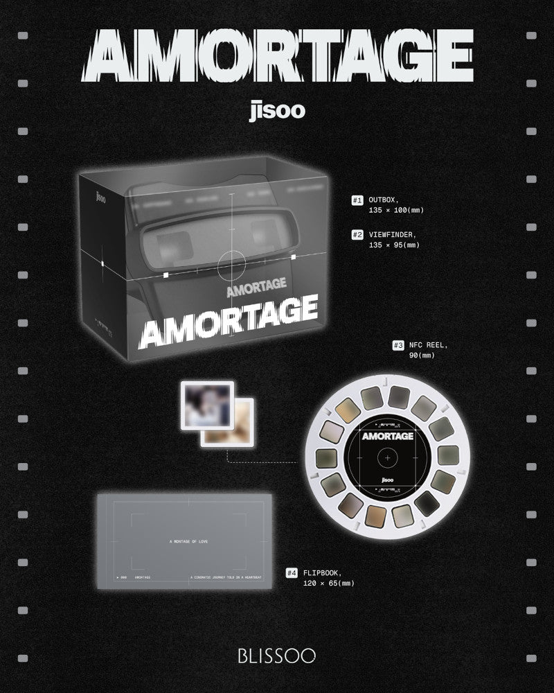 JISOO - mini album [AMORTAGE] (REELS Ver.)