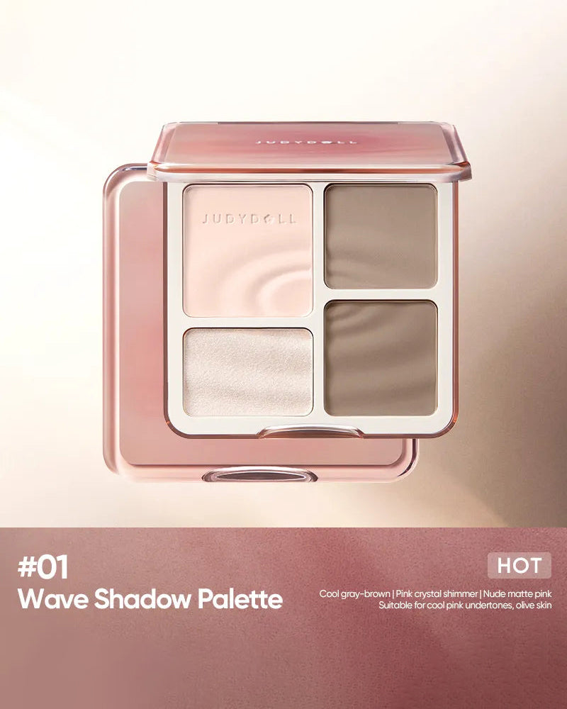 JUDYDOLL 2-In-1 Highlighter & Contour Palette