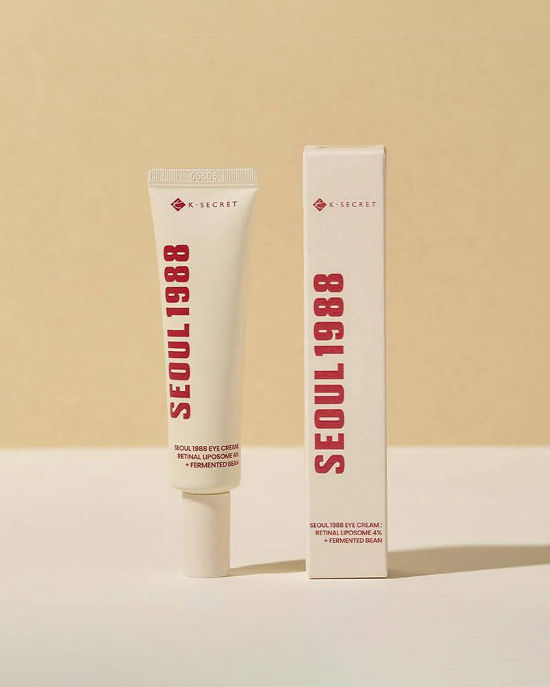 K-SECRET SEOUL 1988 Eye Cream: Retinal Liposome 4% + Fermented Bean 30ml
