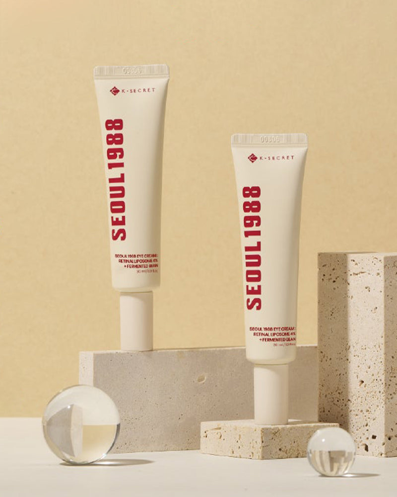 K-SECRET SEOUL 1988 Eye Cream: Retinal Liposome 4% + Fermented Bean 30ml