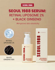 K-SECRET SEOUL 1988 Serum: Retinal Liposome 2% + Black Ginseng 30ml