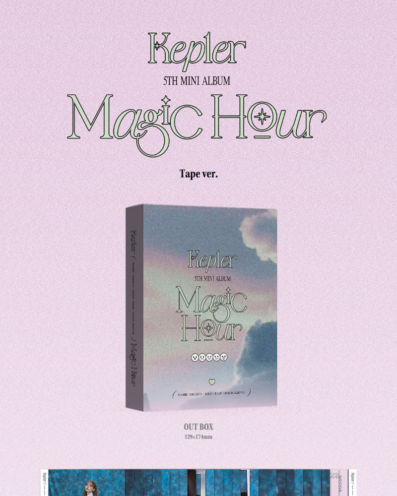 Kep1er - 5e mini-album [Magic Hour] (version unitaire) (2 versions)