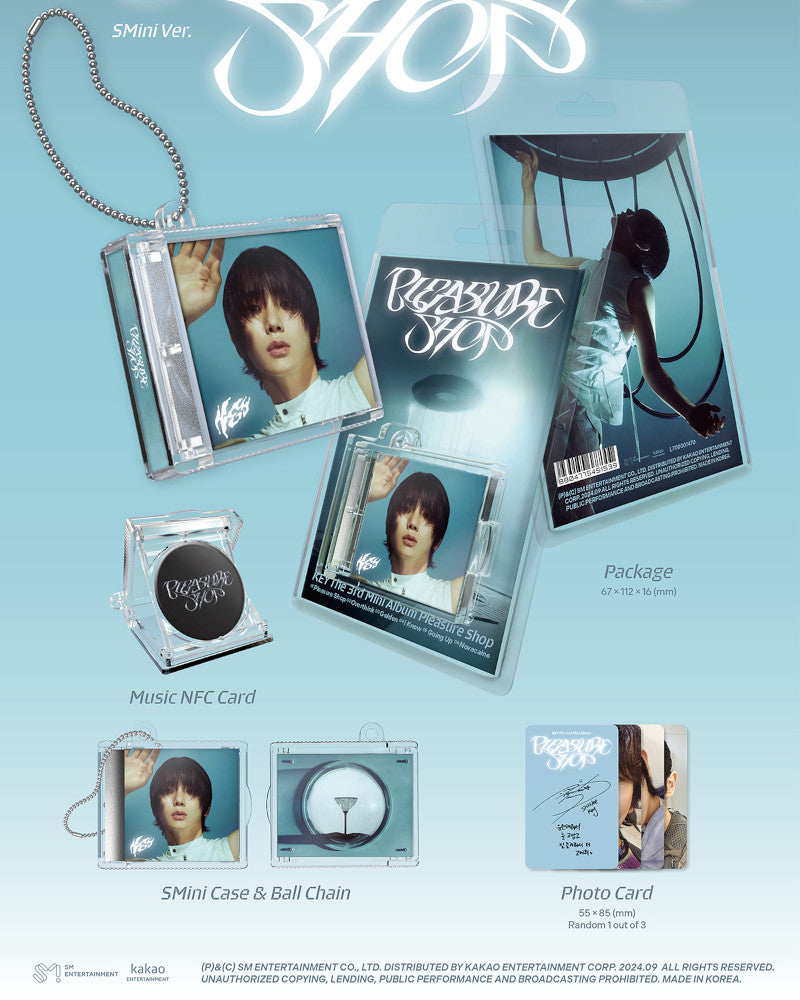 KEY (SHINee) - 3ème Mini Album [Pleasure Shop] (SMini Ver.)