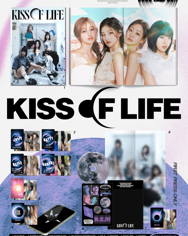 KISS OF LIFE - 3ème Mini Album [Lose Yourself] (Version Magazine)