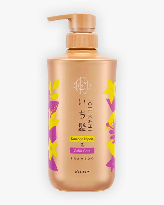 Kracie Ichikami Damage Repair & Color Care Shampoo Pump