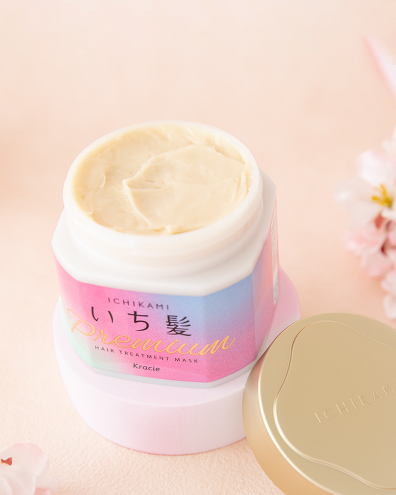 Kracie Ichikami Premium Wrapping Hair Treatment Mask