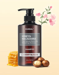 KUNDAL Honey & Macadamia Nature Shampoo #Cherry Blossom
