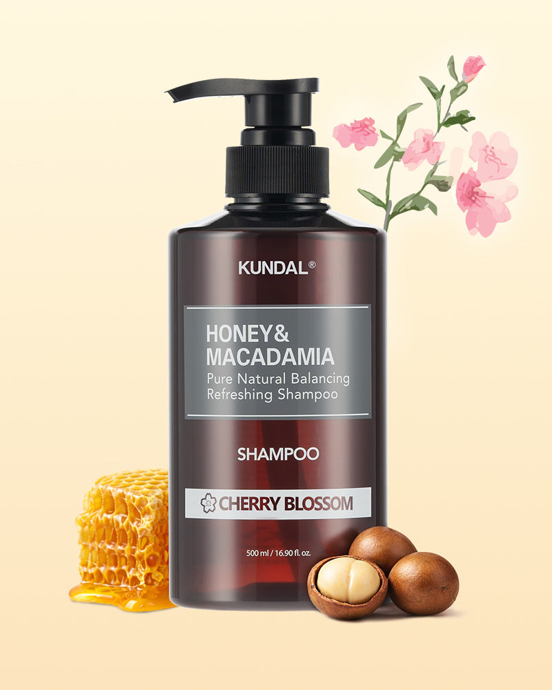 KUNDAL Honey & Macadamia Nature Shampoo #Cherry Blossom