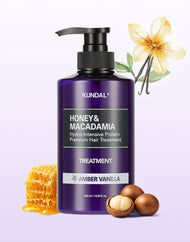 KUNDAL Honey & Macadamia Protein Treatment #Amber Vanilla