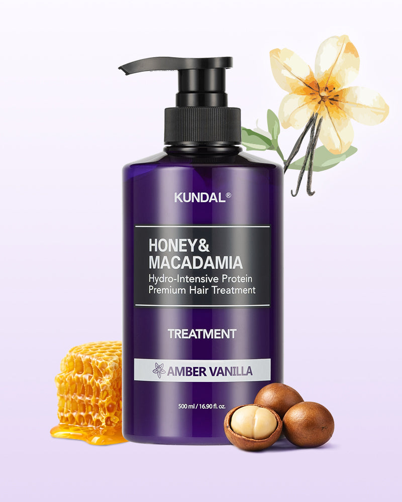 KUNDAL Honey & Macadamia Protein Treatment #Amber Vanilla