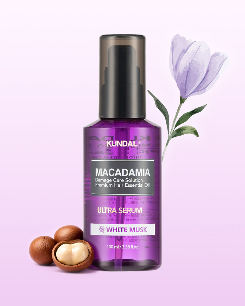 KUNDAL Macadamia Hair Serum #White Musk