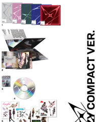 LE SSERAFIM - 4E MINI ALBUM [CRAZY] (Version COMPACTE) (5 Versions)