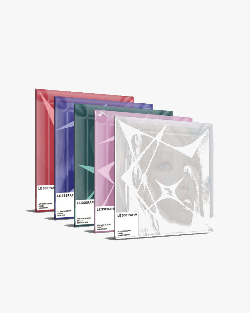 LE SSERAFIM - 4E MINI ALBUM [CRAZY] (Version COMPACTE) (5 Versions)