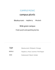 LIBER Eau De Parfum #Campus Picnic