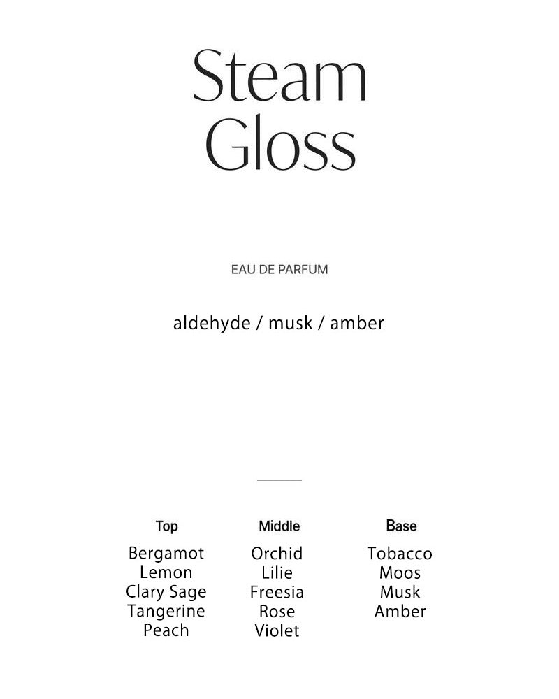 LIBER Eau De Parfum #Steam Gloss