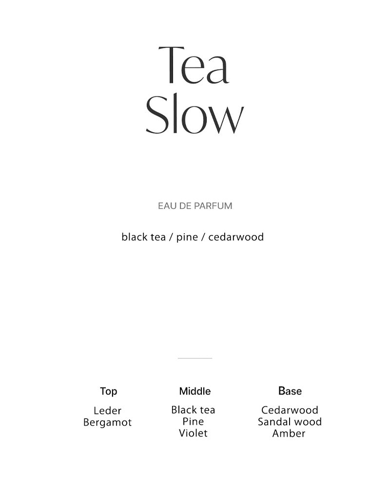 LIBER Eau De Parfum #Tea Slow