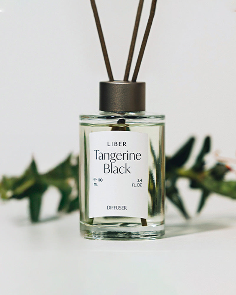 LIBER Home Diffuser #Tangerine Black