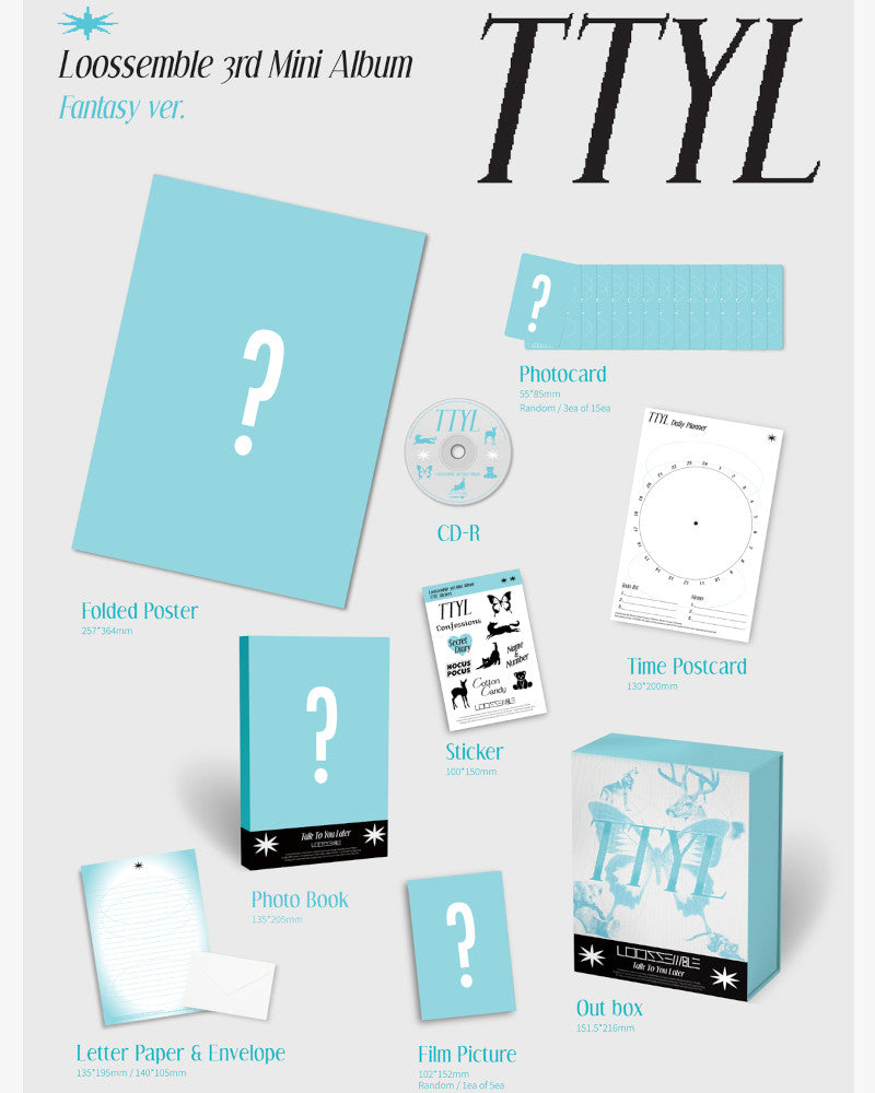 Loossemble - 3RD MINI ALBUM [TTYL] (3 Versions)