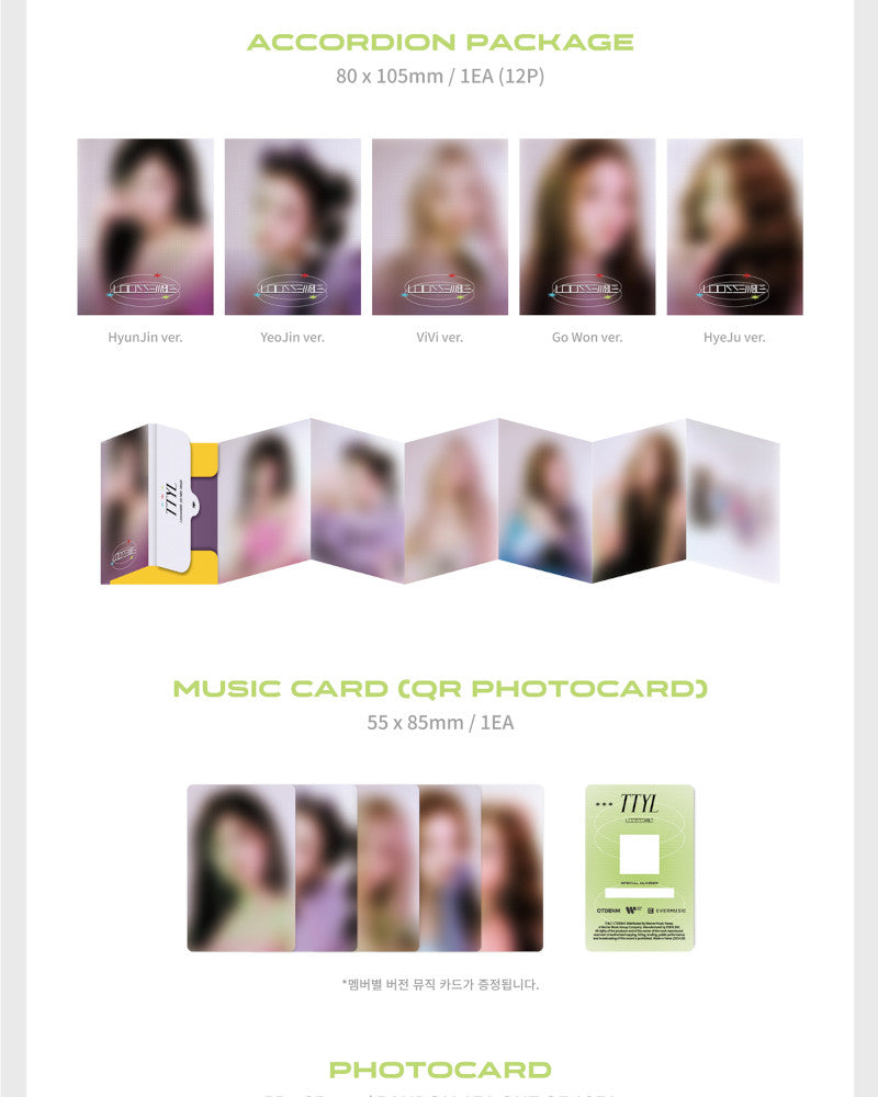 Loossemble - 3e mini-album [à venir] (version EVER MUSIC ALBUM) (5 versions)