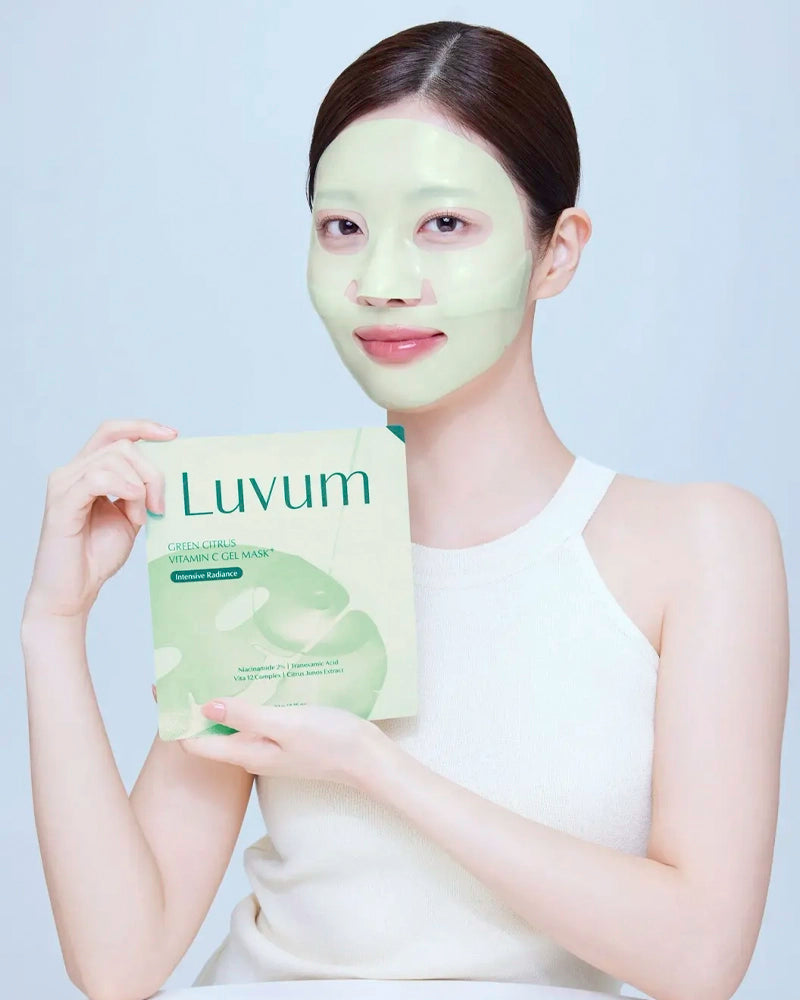 Luvum Green Citrus Vitamin C Gel Mask Plus