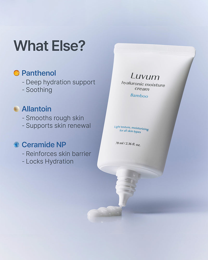 Luvum Hyaluronic Moisture Cream #Bamboo