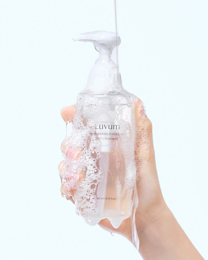 Luvum Hyaluronic Moisture Gel Cleanser #Bamboo