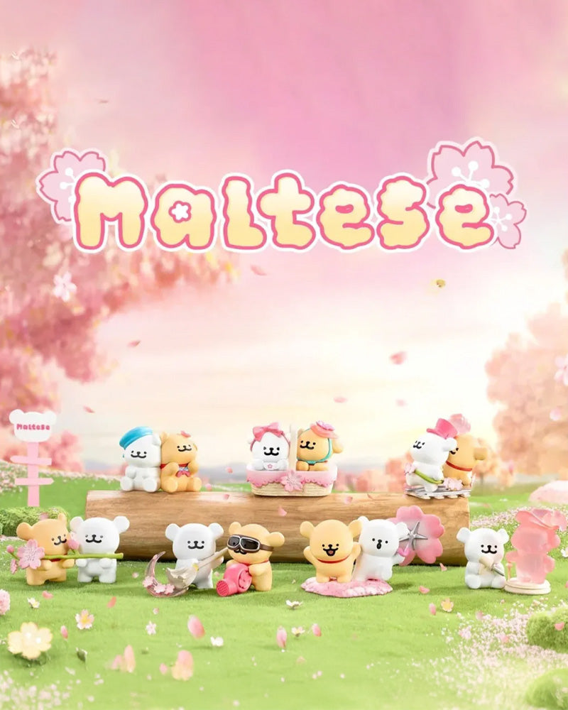 Maltese Cherry Blossoms Series Blind Box