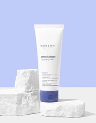 MARY & MAY White Collagen Cleansing Foam