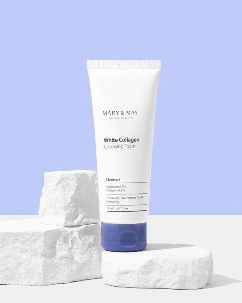 MARY & MAY White Collagen Cleansing Foam