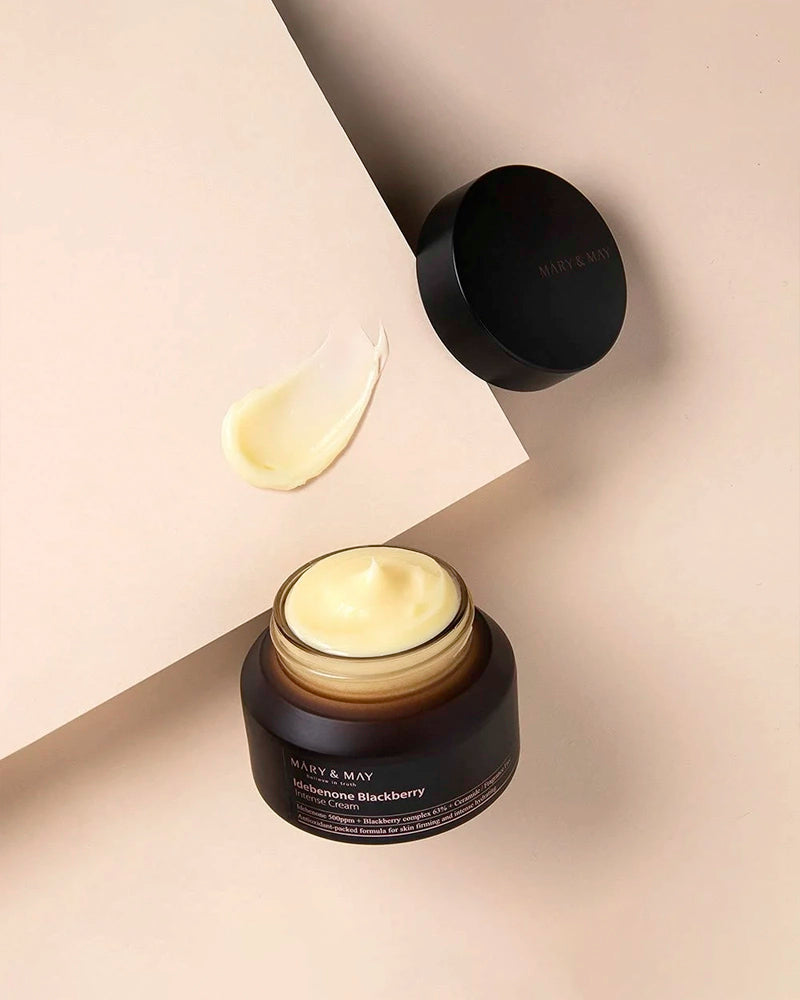 Crème intense à la mûre et à l'idébénone MARY & MAY