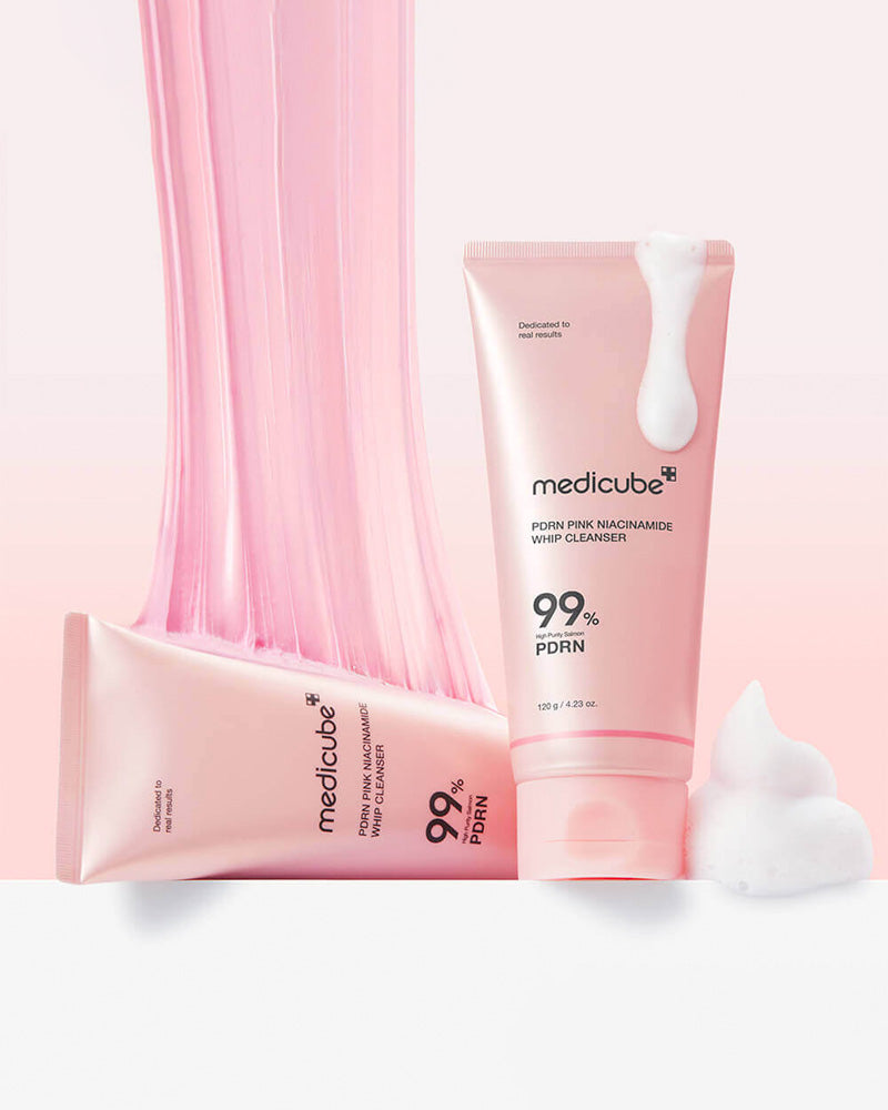 medicube PDRN Pink Niacinamide Whip Cleanser