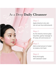 medicube PDRN Pink Niacinamide Whip Cleanser