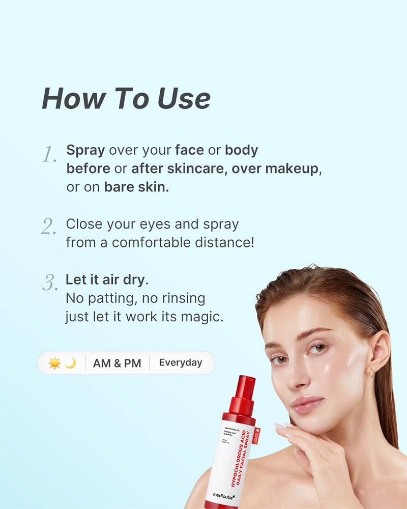 medicube Hypochlorous Acid Daily Facial Spray