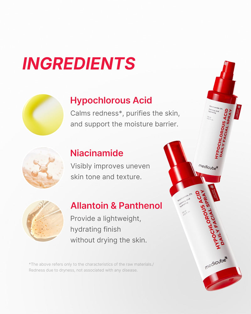 medicube Hypochlorous Acid Daily Facial Spray