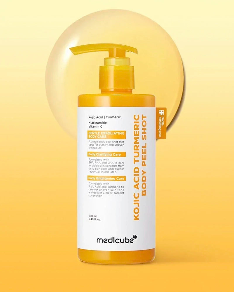 medicube Kojic Acid Turmeric Body Peel Shot