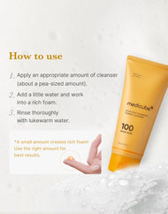 medicube Kojic Acid Turmeric Toning Cleanser