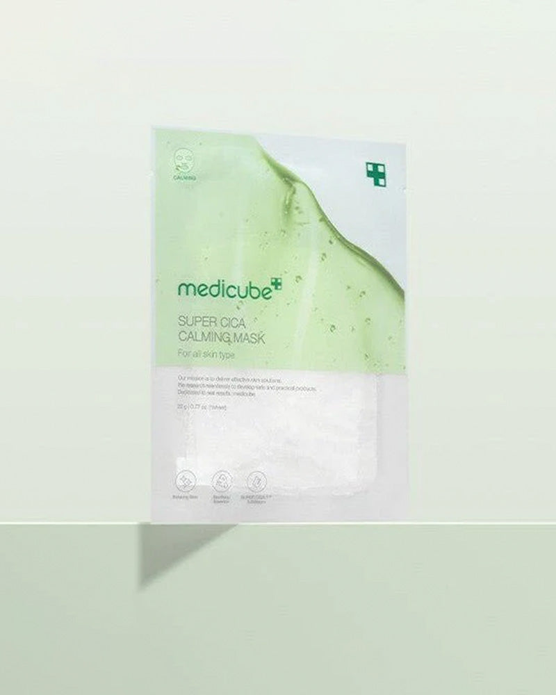 medicube Super Cica Calming Mask for Redness & Sensitive Skin