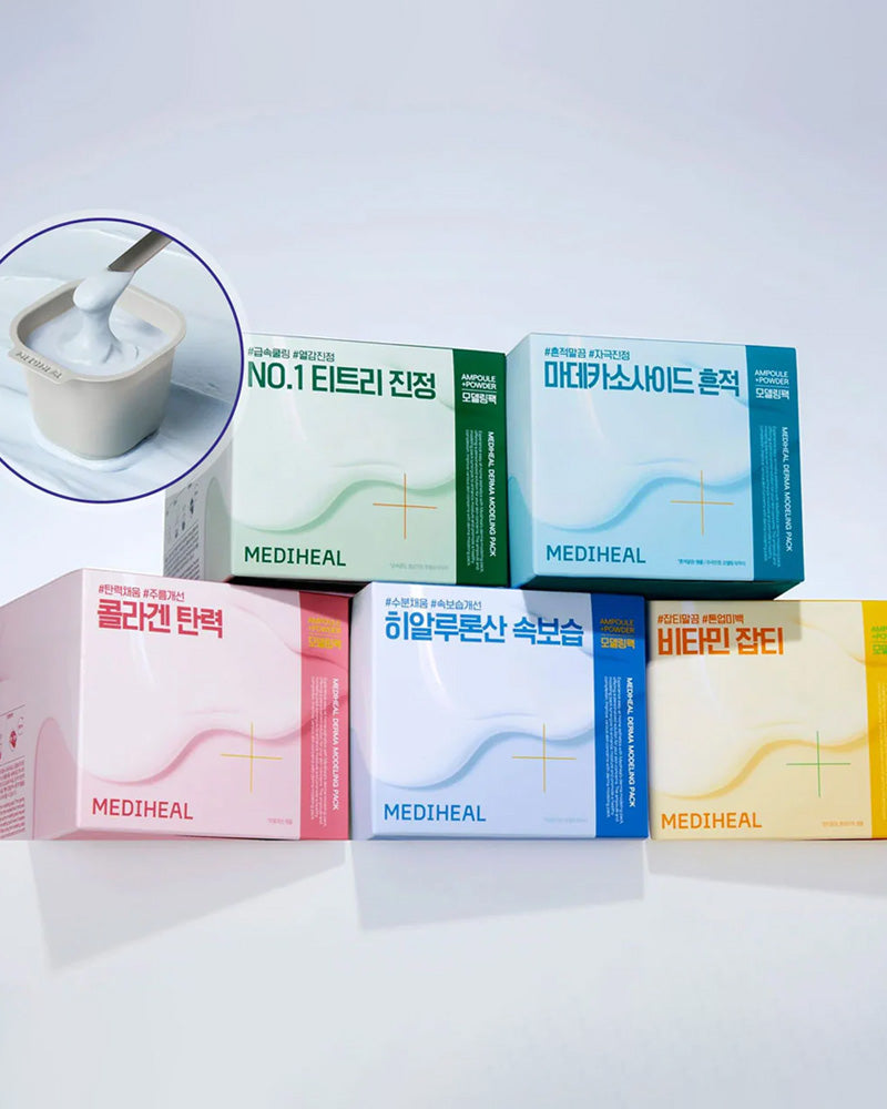 Pack Derma Modelage MEDIHEAL #Hydratation à l'Hyaluronique