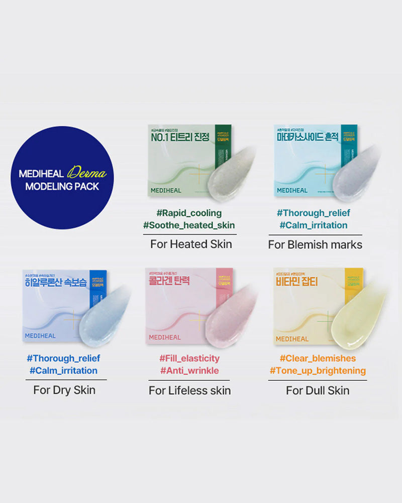 Pack Derma Modelage MEDIHEAL #Teatree Calmant