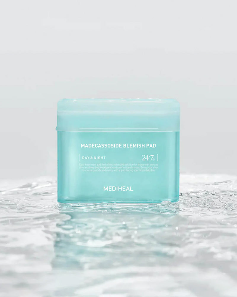 Tampon anti-imperfections au madécassoside MEDIHEAL (100 tampons)
