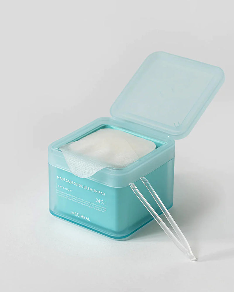 Tampon anti-imperfections au madécassoside MEDIHEAL (100 tampons)