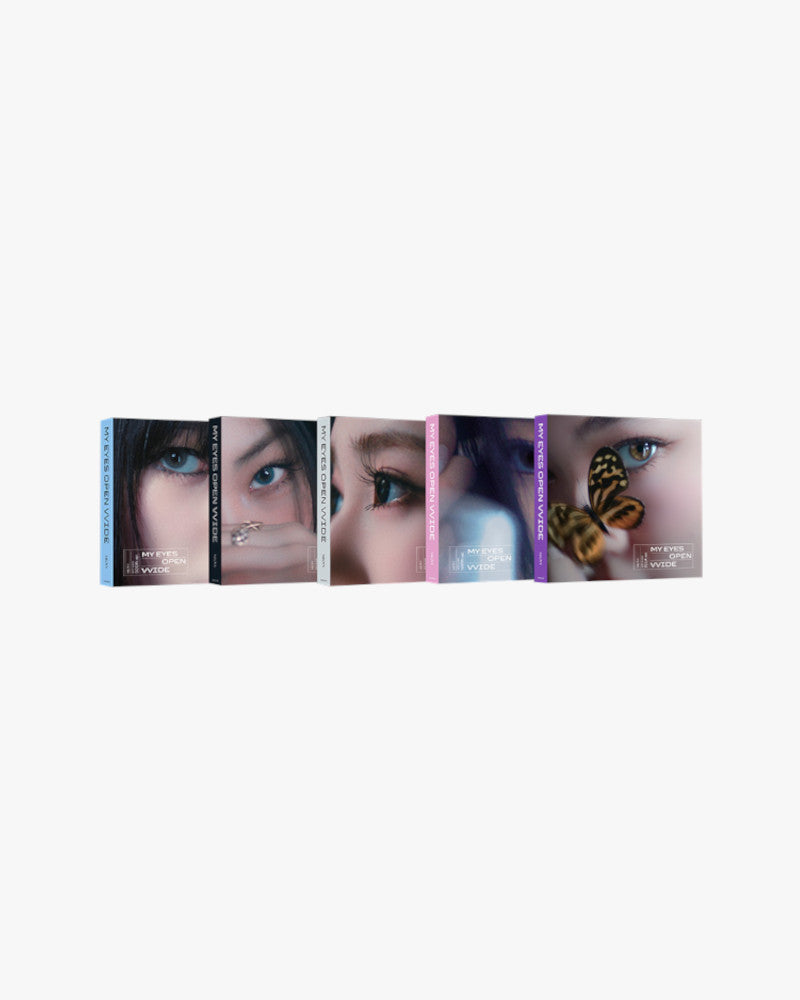 MEOVV - 1er EP ALBUM 'MY EYES OPEN VVIDE' (version MEOVV) (5 versions)