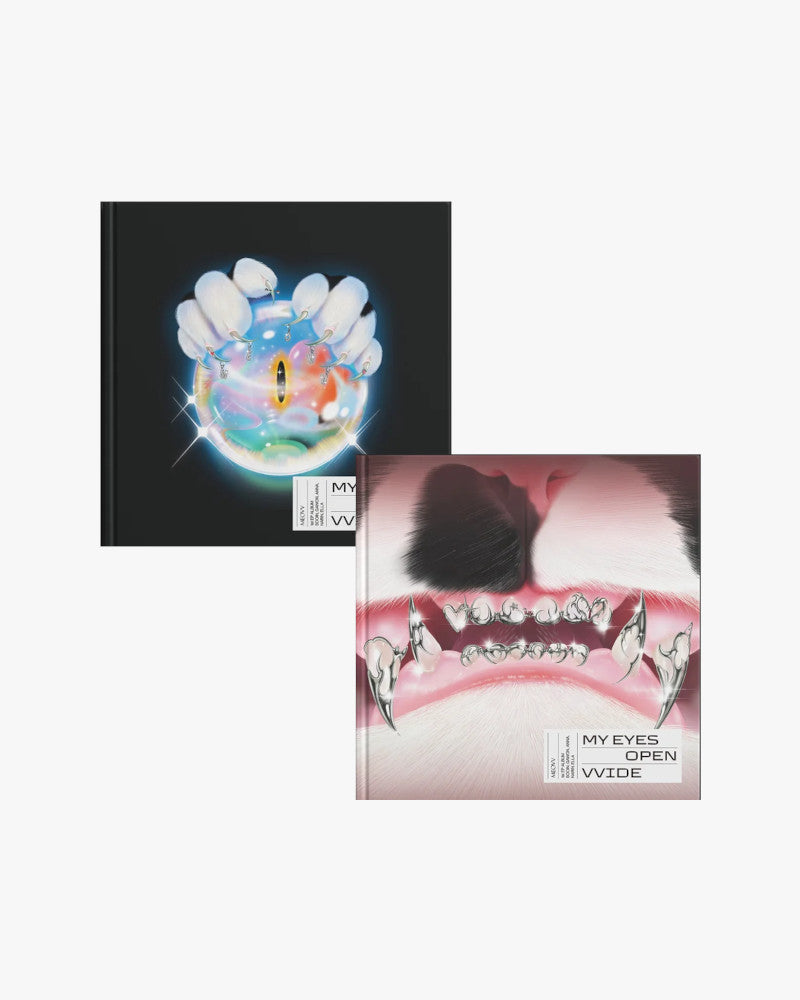 MEOVV - 1er EP ALBUM 'MY EYES OPEN VVIDE' (version PHOTOBOOK) (2 versions)