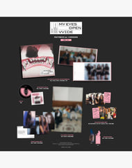MEOVV - 1er EP ALBUM 'MY EYES OPEN VVIDE' (version PHOTOBOOK) (2 versions)