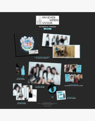MEOVV - 1er EP ALBUM 'MY EYES OPEN VVIDE' (version PHOTOBOOK) (2 versions)