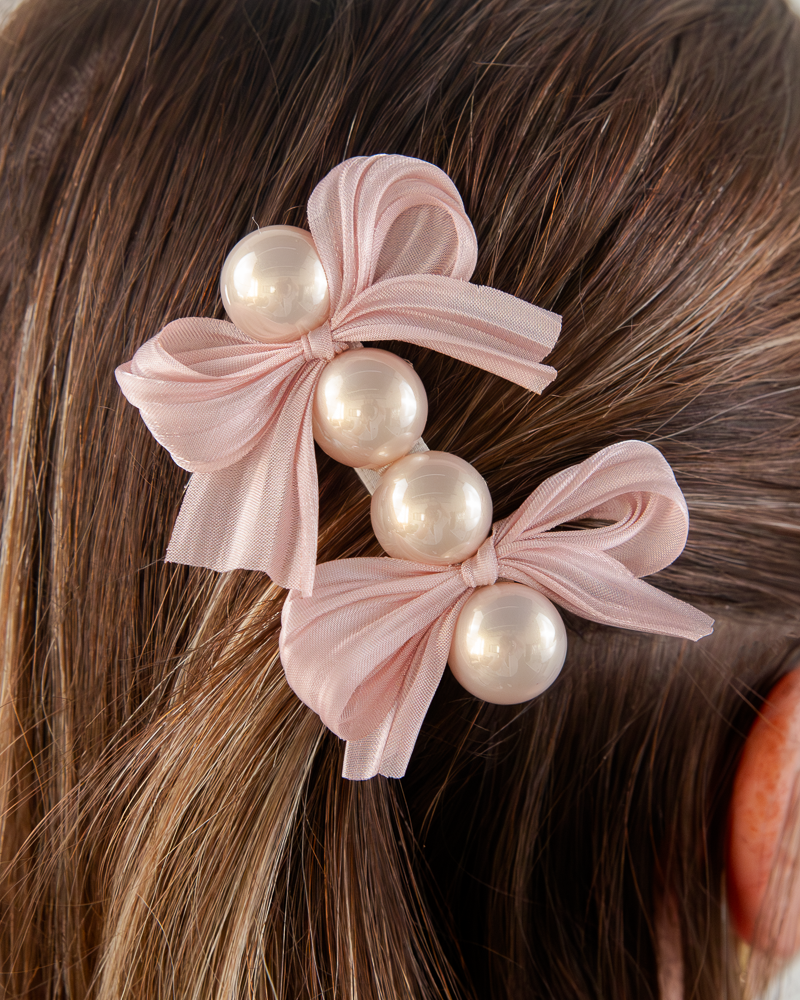 Mini Pearl Hair Clip