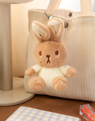 Mini Rabbit Fuzzy Keychain