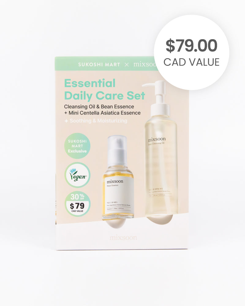 mixsoon x SUKOSHI Essential Daily Care Set