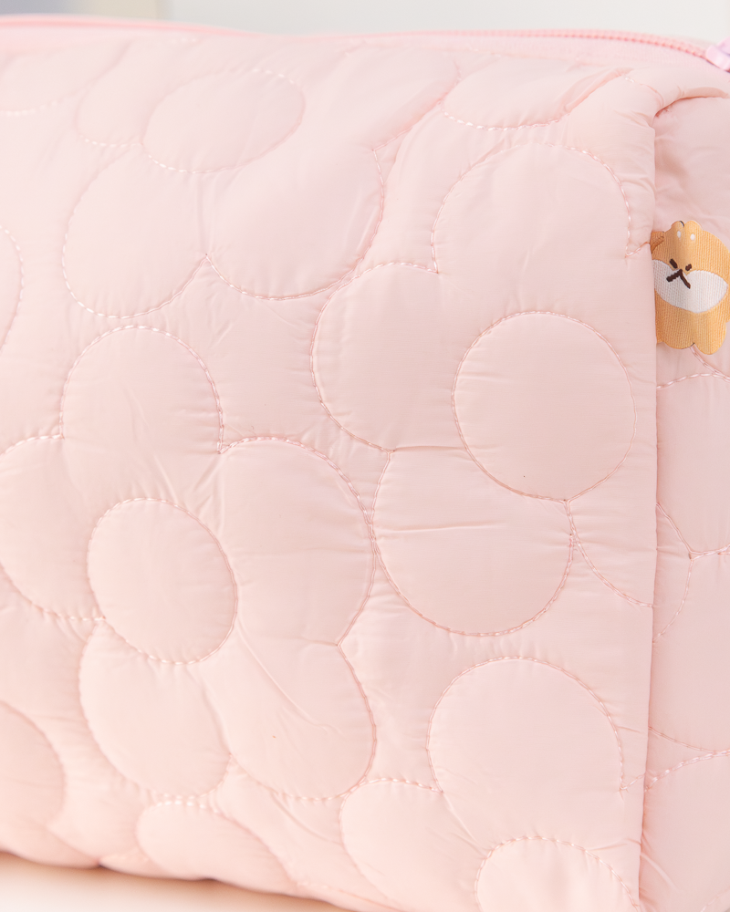 SUKOSHI Floral Puffy Pouch